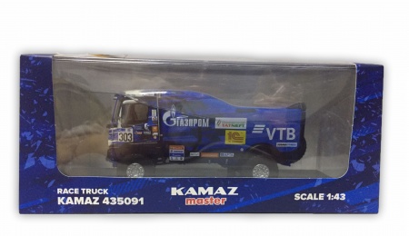 О масштабной модели автомобиля КАМАЗ 435091